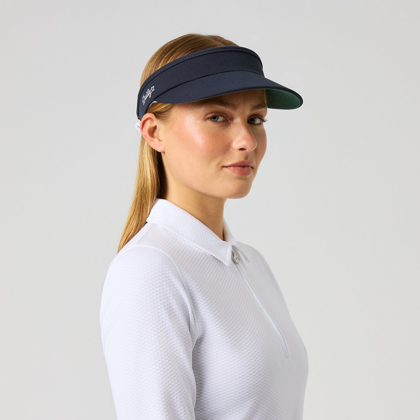 Daily Sports Ladies Visor with Adjustable Fit in Navy