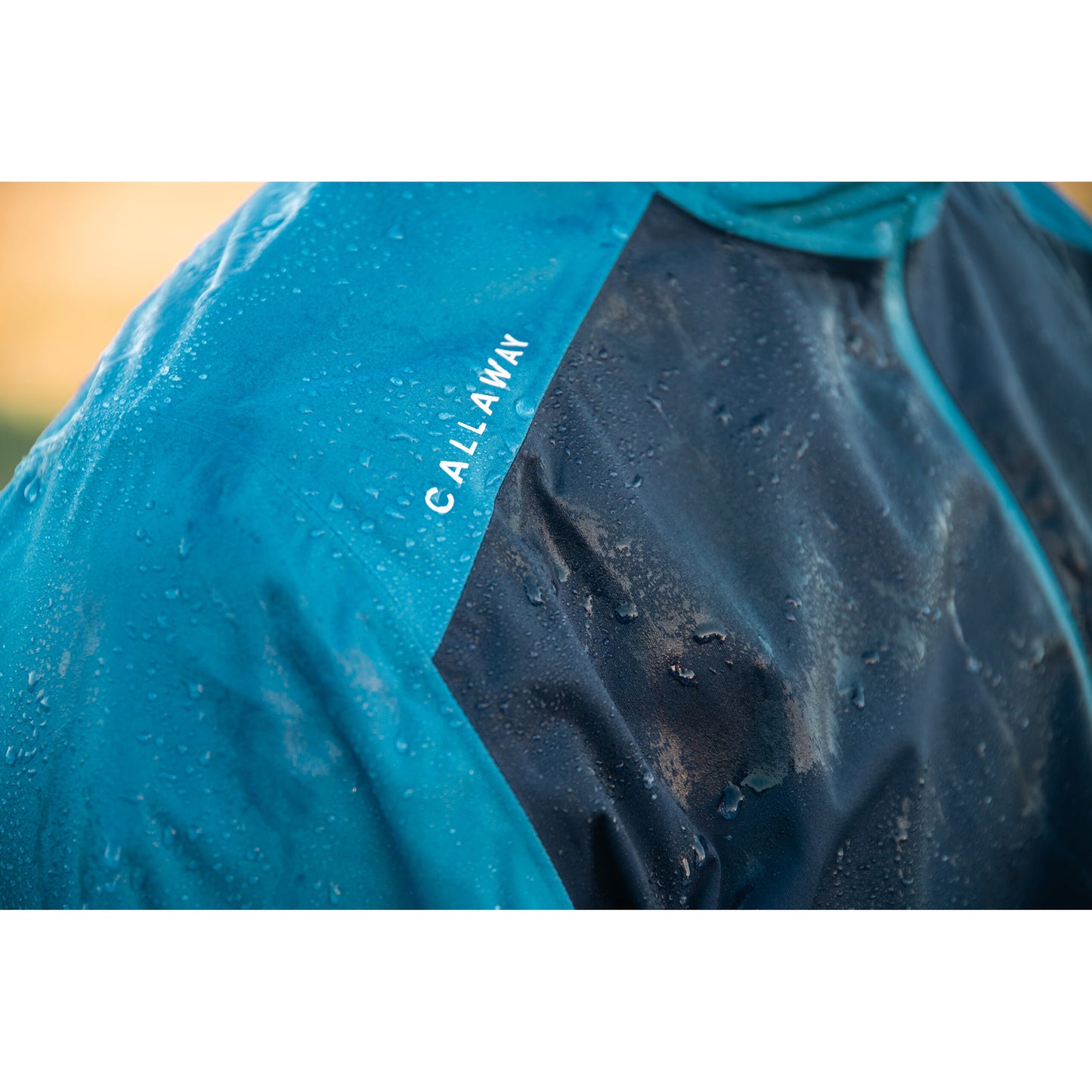 Callaway Mens Waterproof Jacket with Contrast Panels