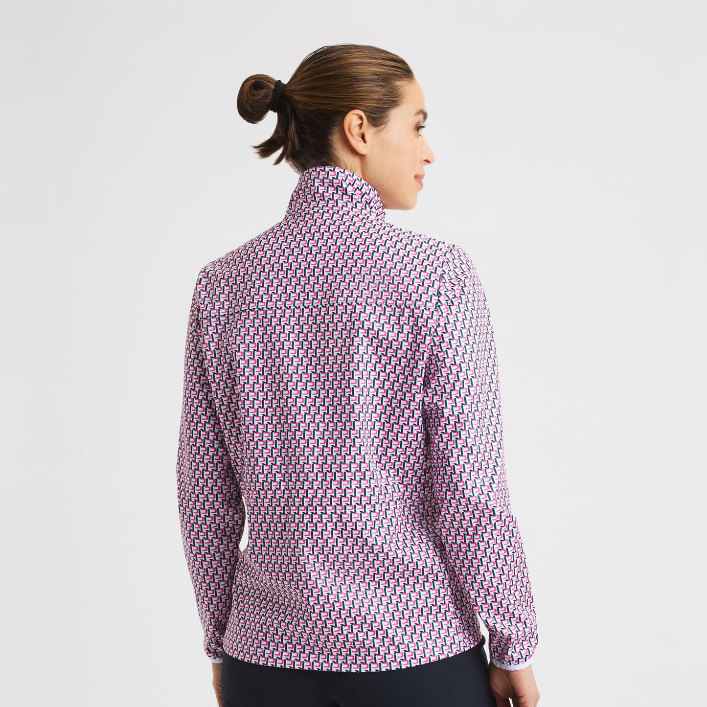 Rohnisch Ladies Wind Jacket with Retro Logo Print