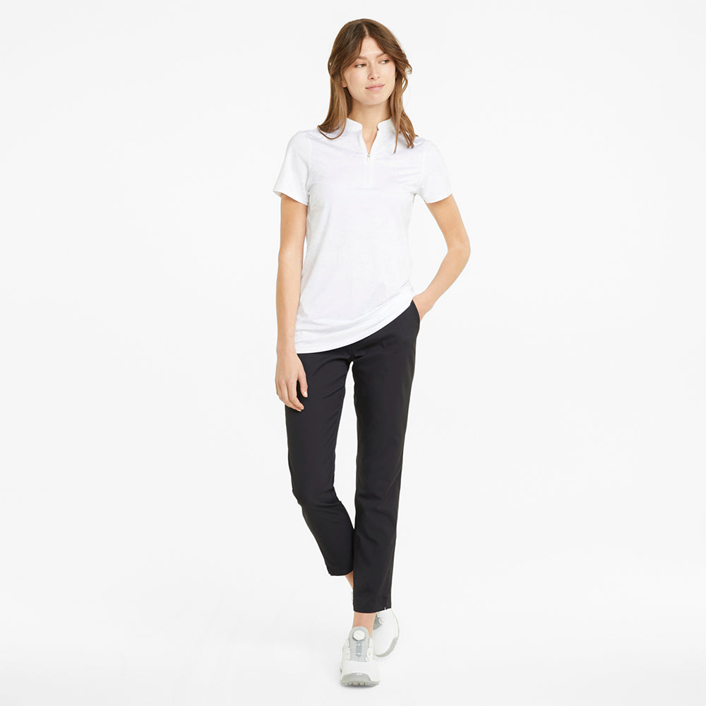 Puma Ladies Boardwalk Black 7/8 Golf Trousers - Last Pair XXL Only Left