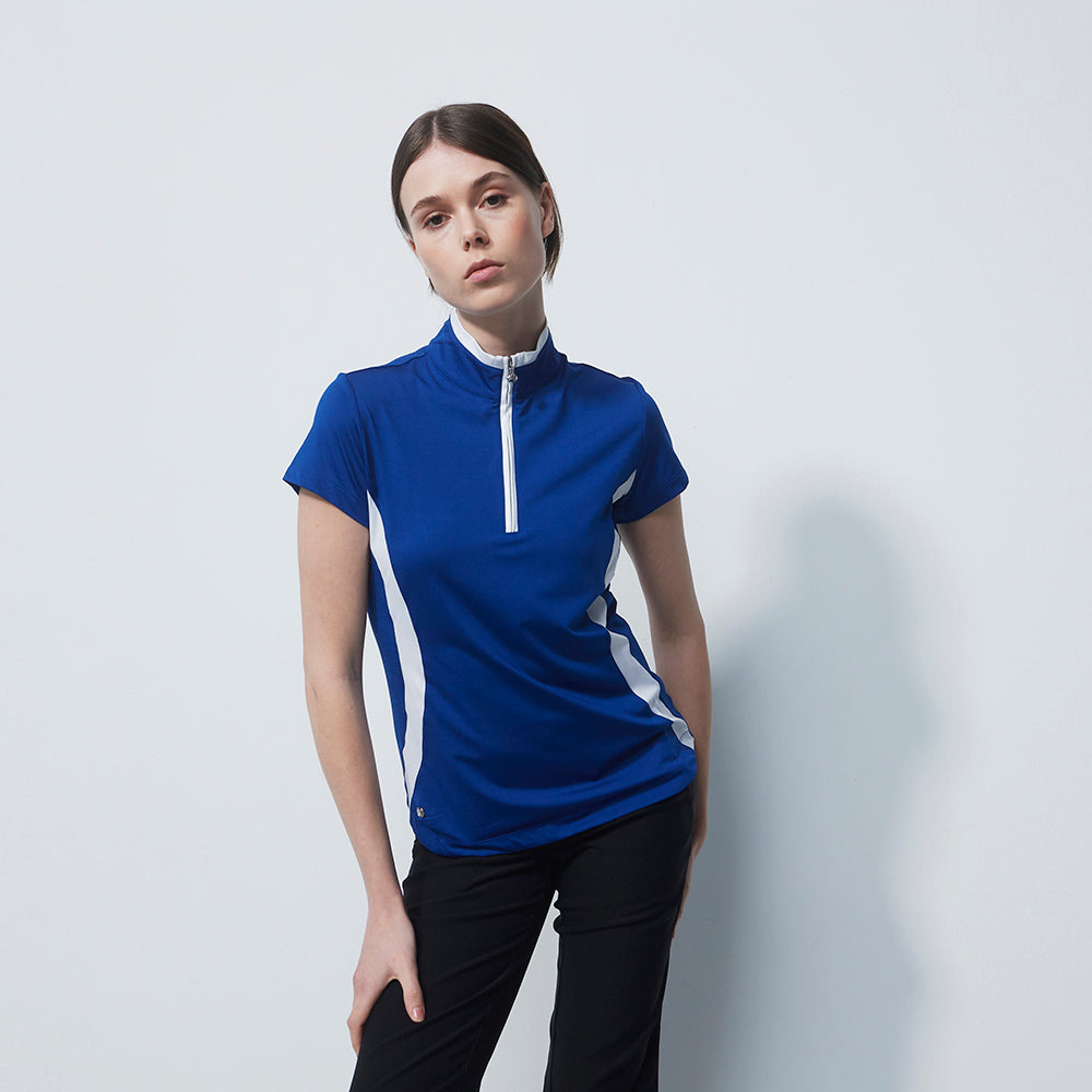 Daily Sports Ladies Cap Sleeve Polo Shirt with Contoured Side Panels i –  GolfGarb