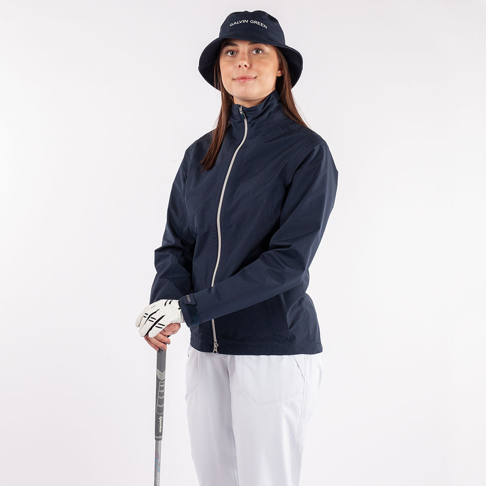 Galvin Green Ladies Waterproof Jacket with GORE TEX in Navy