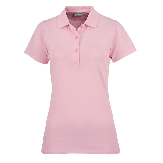 Glenmuir Ladies Pique Knit Polo with Soft Cotton Finish - Where Classic Elegance Meets Modern Performance