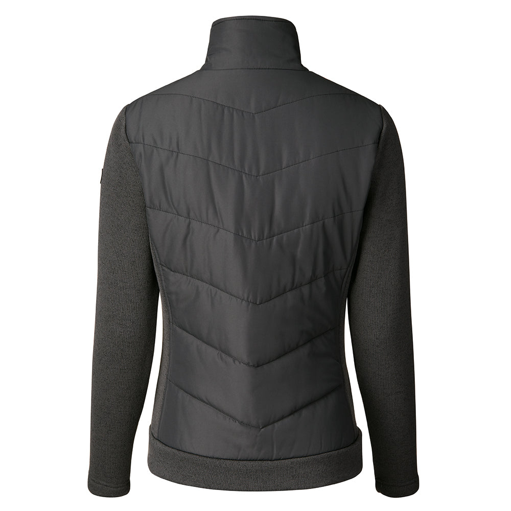 Daily Sports Ladies Lava Black Hybrid Knit Golf Jacket