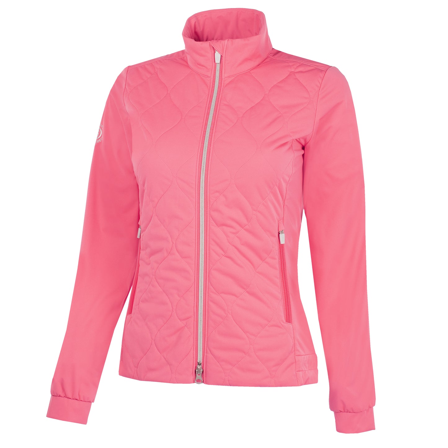 Galvin Green Ladies Quilted INTERFACE Jacket in Camelia Rose - Last One Large Only Left