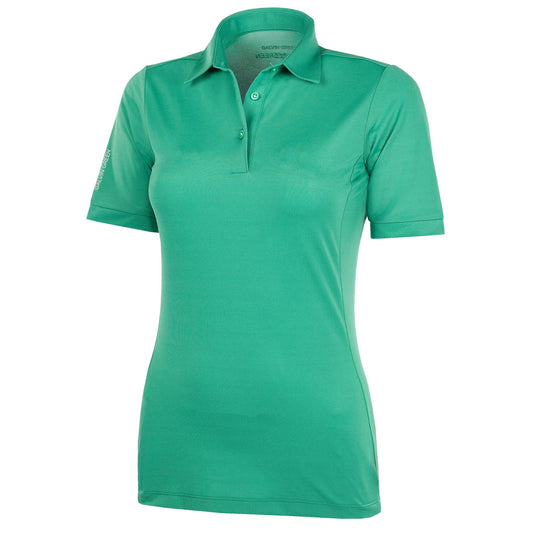 Galvin Green Ladies Short Sleeve Polo with VENTIL8 PLUS in Holly Green
