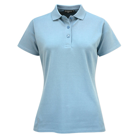 Glenmuir Ladies Pique Knit Polo with Soft Cotton Finish - Where Classic Elegance Meets Modern Performance
