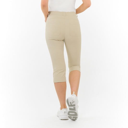 Pure Golf Ladies Stretch Capri β Lightweight Comfort Meets Active Style