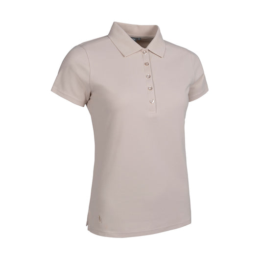 Glenmuir Ladies Short Sleeve Pique Polo - Classic Golf Style with Stretch Comfort