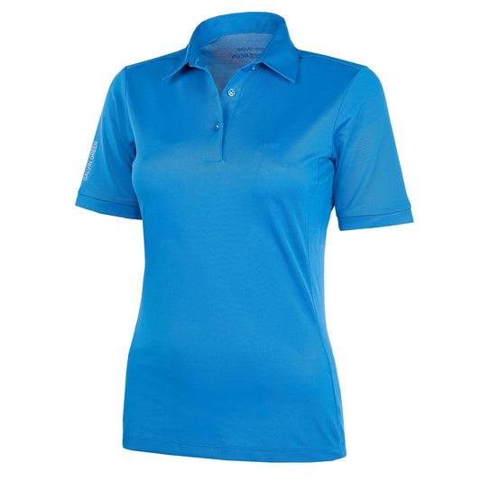 Galvin Green Ladies Short Sleeve Polo with VENTIL8 PLUS in Blue