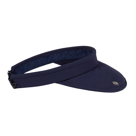 Glenmuir Ladies Navy Adjustable Golf Visor for Ultimate Comfort & Focused Play