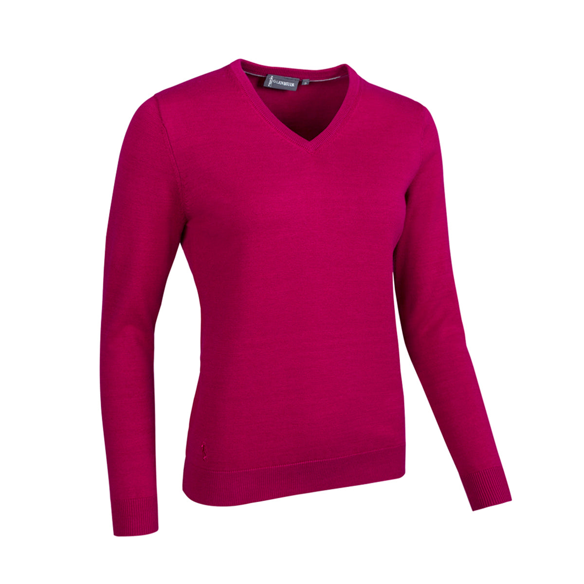 Glenmuir Women's Premium Cotton V-Neck Sweater - Quiet Luxury for Life On and Off the Fairway
