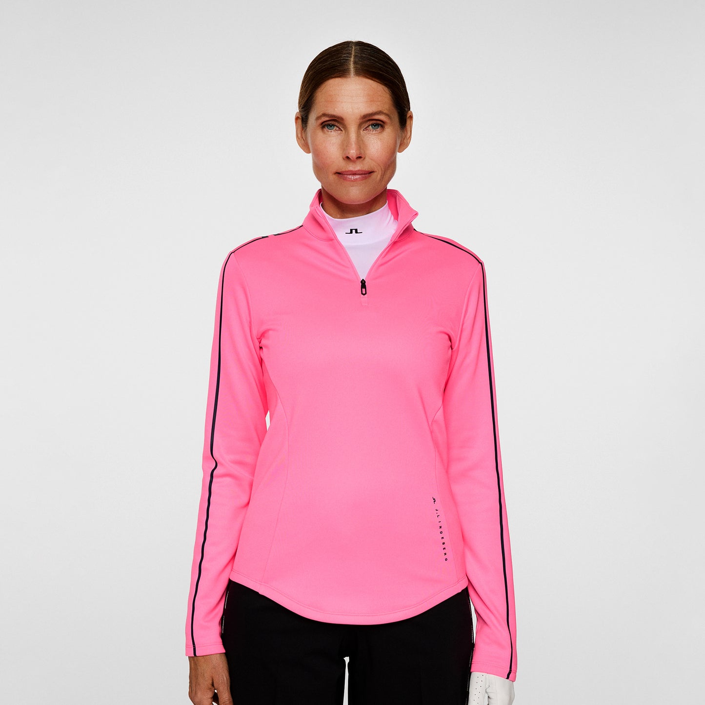 J.Lindeberg Ladies Mid-Layer with Stripe Detailing