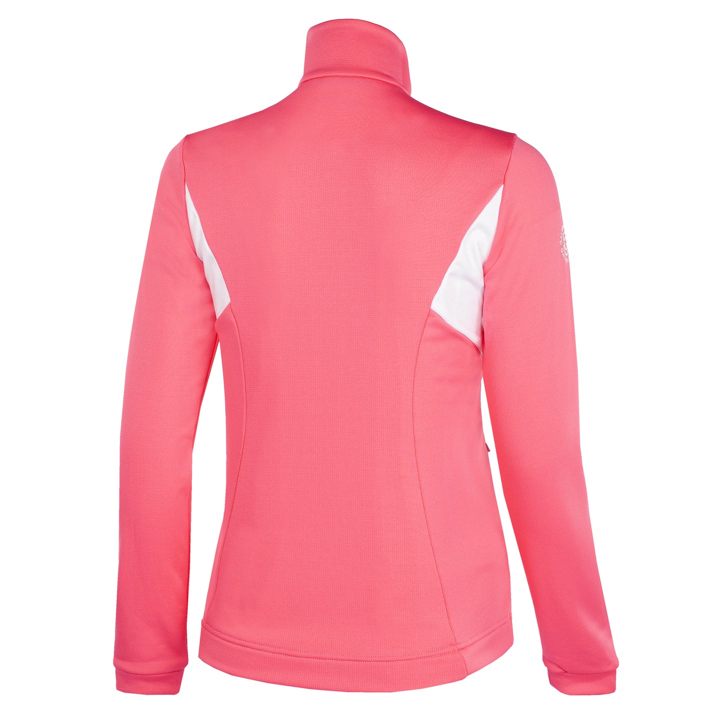 Galvin Green Ladies INSULA Jacket with Shaped Contrast Panels in Camelia Rose & White