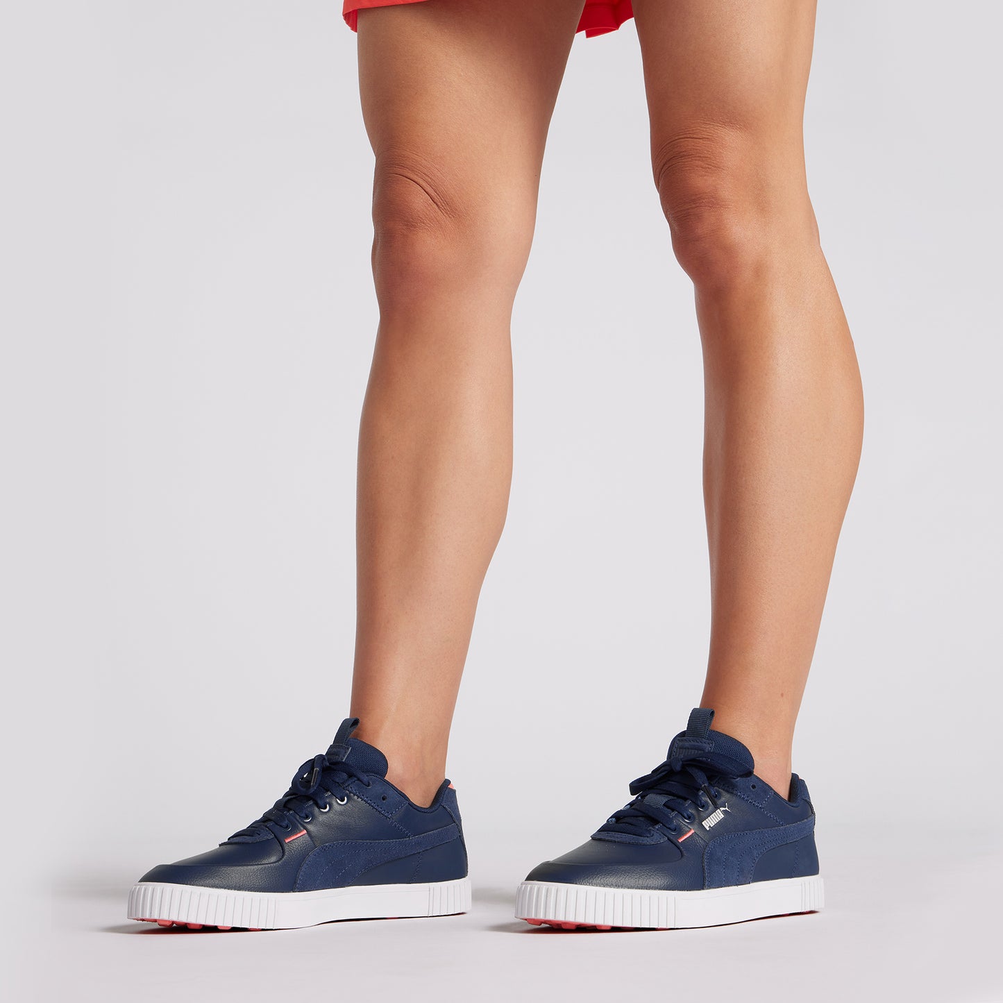 Puma Ladies Cali G Spikeless Golf Shoes in Blue with 1 Year Waterproof Guarantee