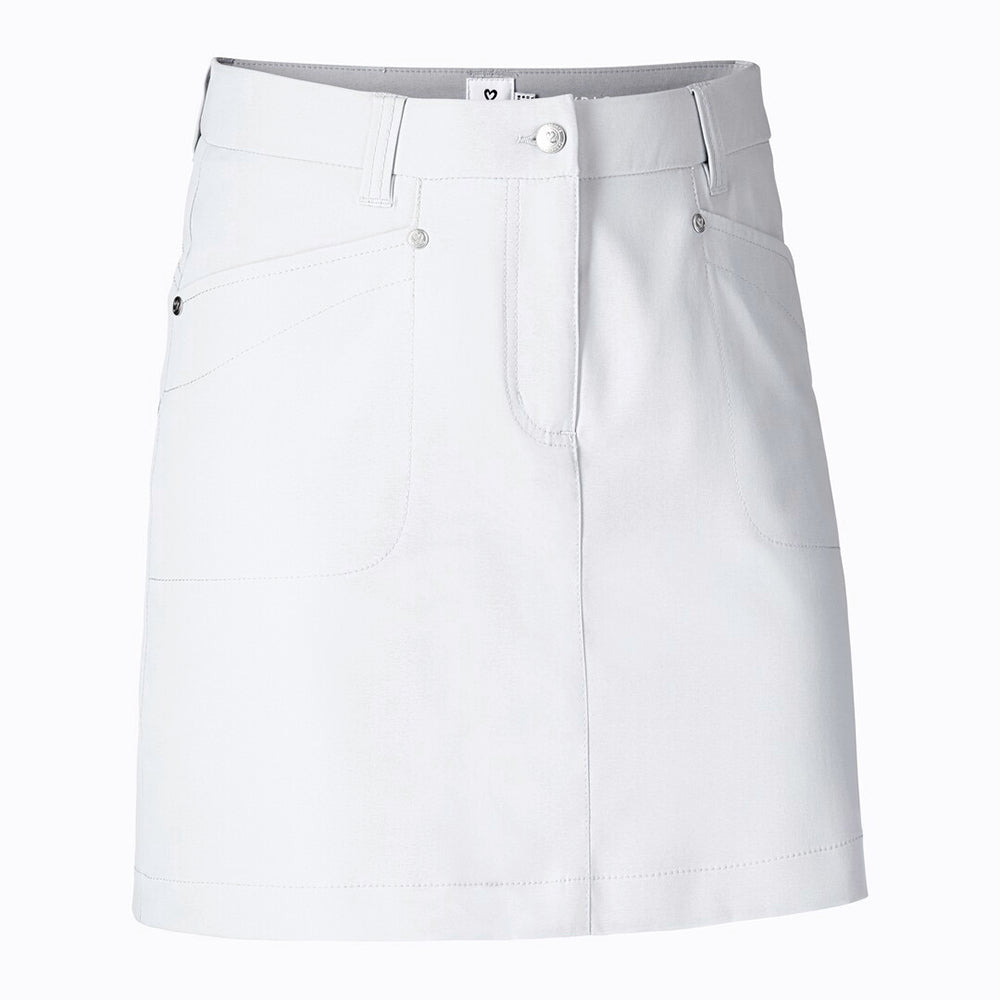 Daily Sports Ladies Stretch White Golf Skort