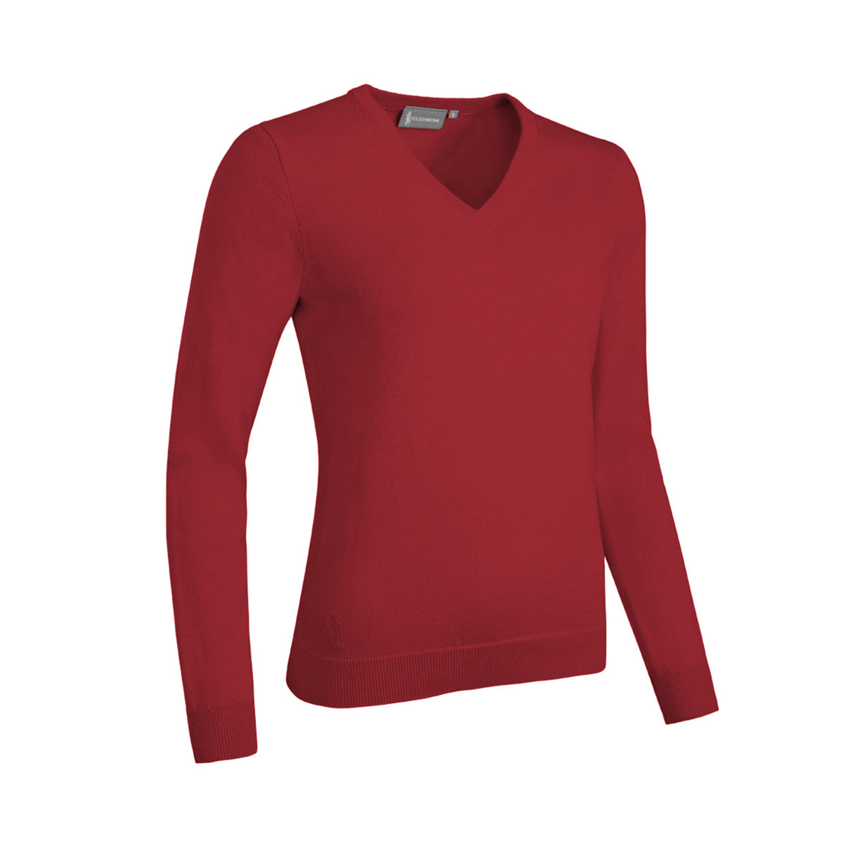 Glenmuir Women's Premium Cotton V-Neck Golf Sweater
