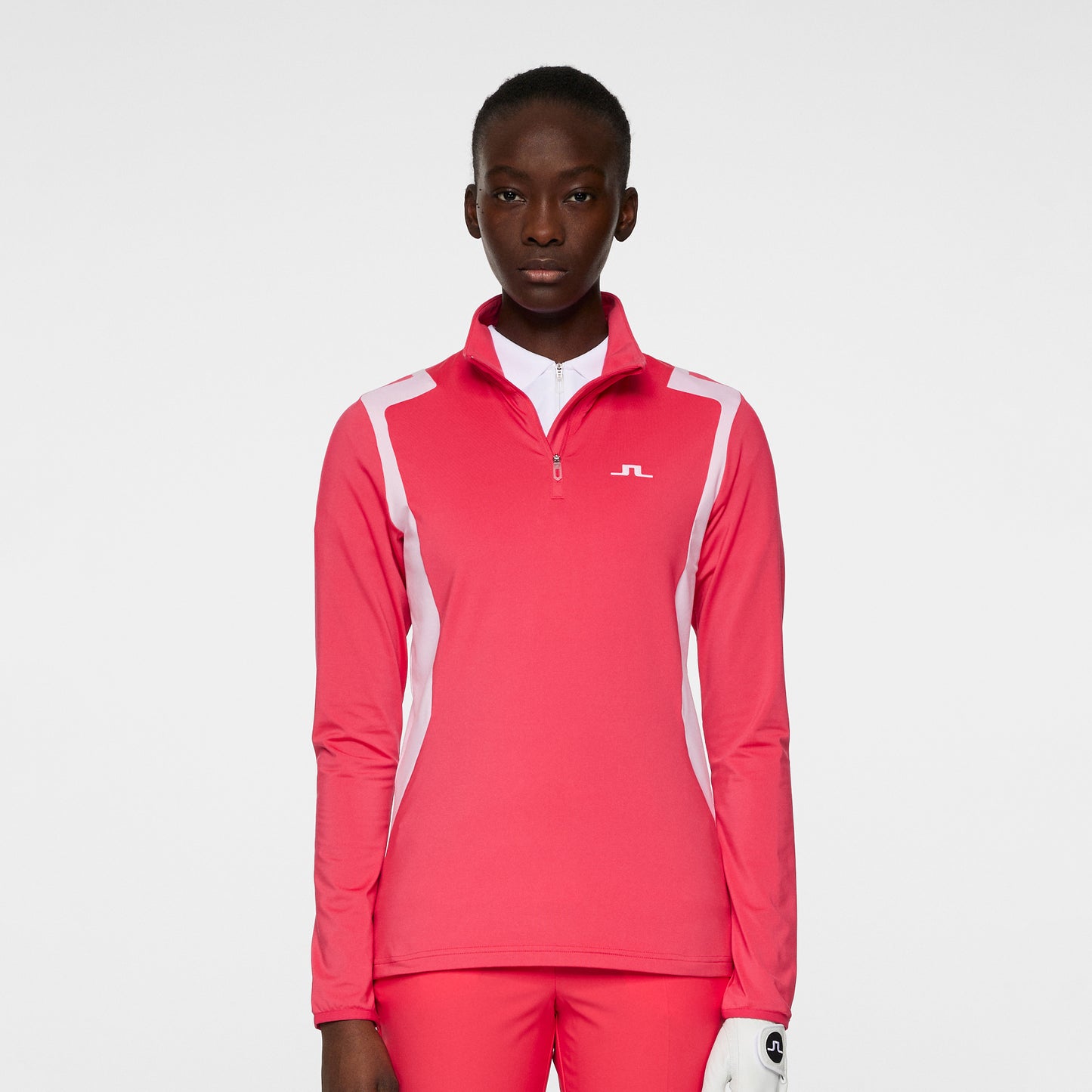 J.Lindeberg Ladies Lightweight Quarter Zip Mid-Layer