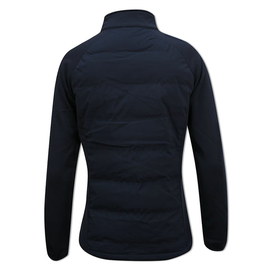 Glenmuir Ladies Water Repellent Hybrid Jacket in Navy - Last One XL Only Left