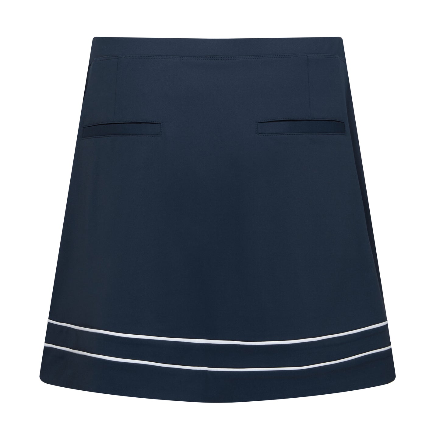 Original Penguin Ladies Pull-On Navy Skort with Contrast Piping - Last One Large Only Left