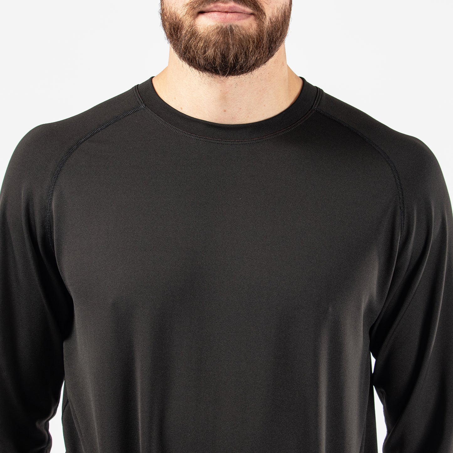 Galvin Green Mens Thermal Crew Neck Base Layer in Black