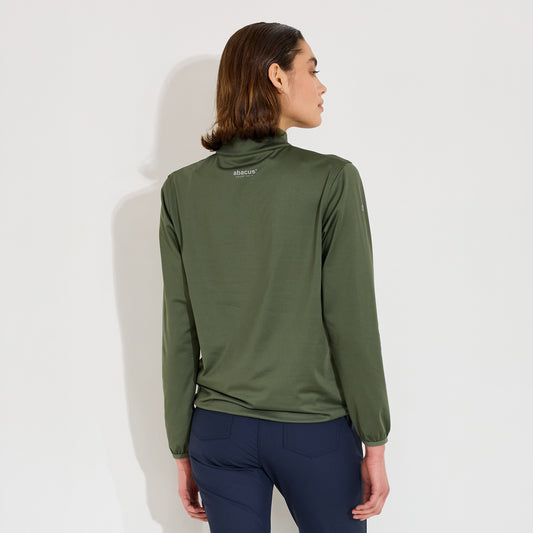 Abacus Ladies Zip-Neck Fleece Inner - Core Performance Top
