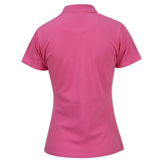 Glenmuir Ladies Pique Knit Polo with Soft Cotton Finish - Where Classic Elegance Meets Modern Performance