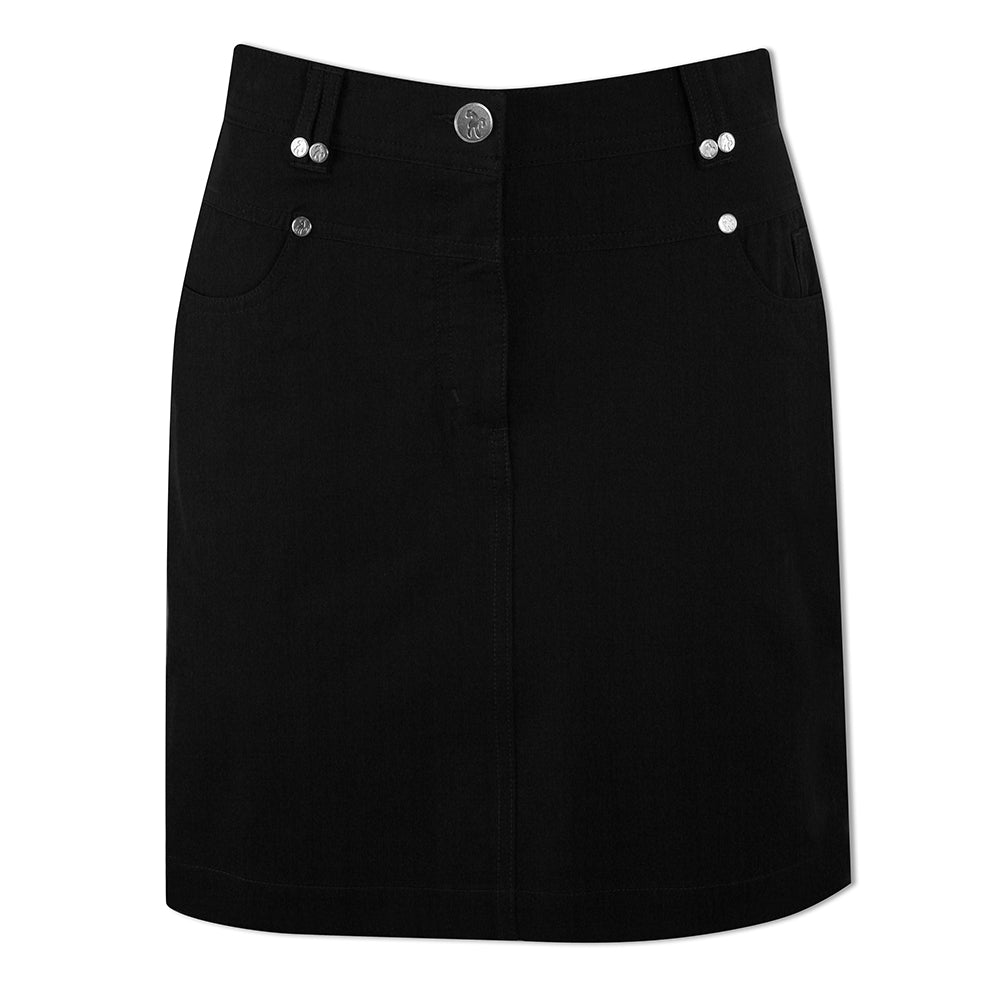 Green Lamb Ladies Stretch Skort with UPF30 Protection in Black
