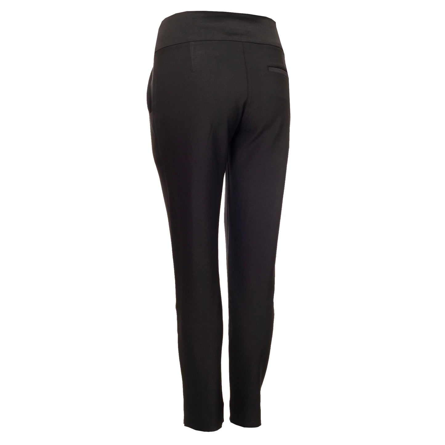 Green Lamb Women's Pull-On Contour 7/8 Trousers in Black