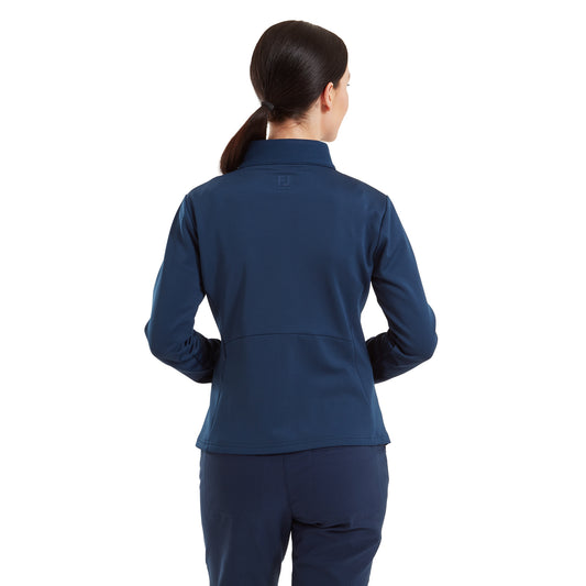 FootJoy Ladies Full Zip Mid-weight Thermal Jacket in Navy