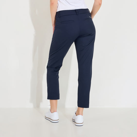 Abacus Ladies 7/8 Pull-On Trousers in Navy- Effortless Style & Performance