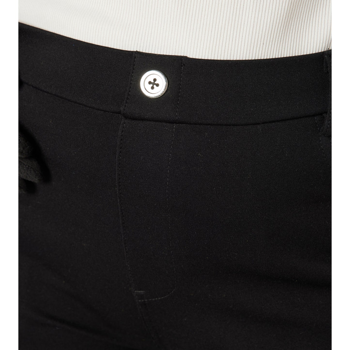 Swing Out Sister Ladies Tanya Fashion Trousers in Pitch Black
