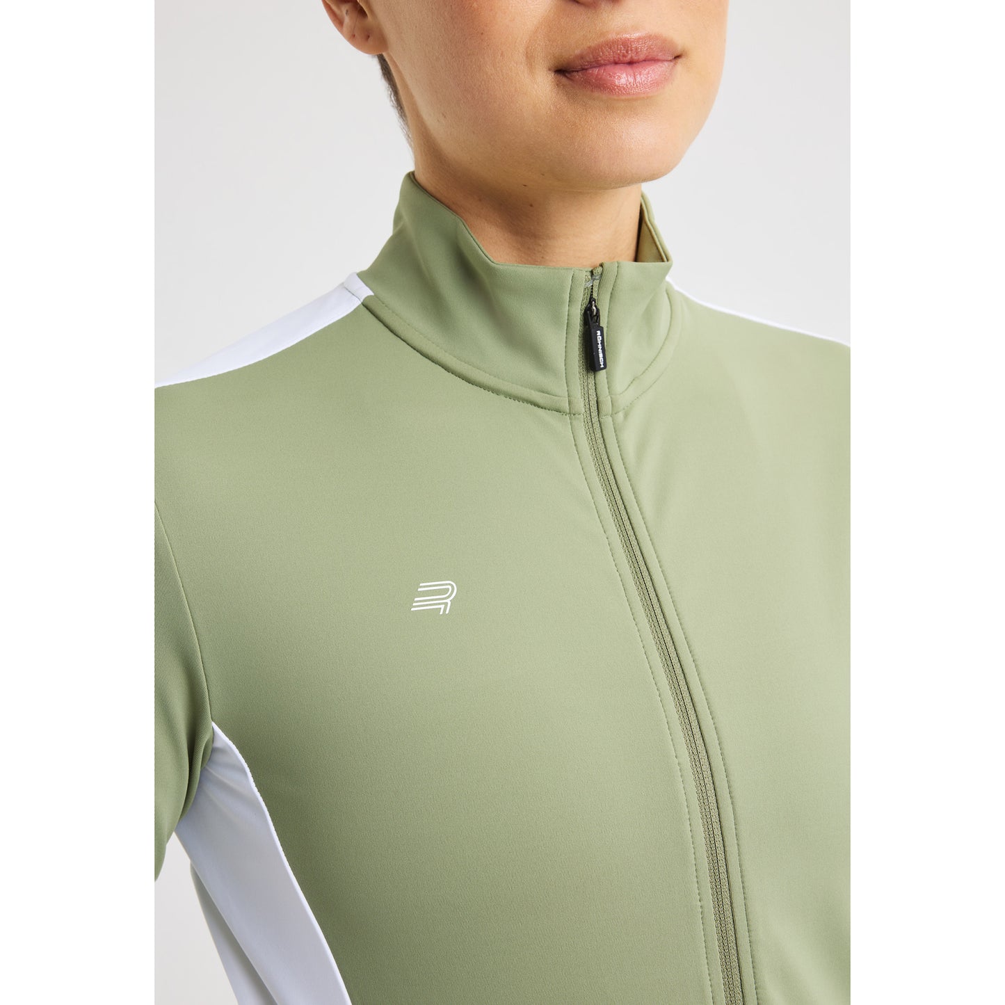 Rohnisch Ladies Sage Green Mid-Layer Golf Jacket