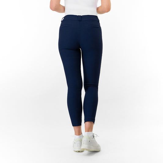 Pure Golf Ladies Pull-On Trouser in Navy - Move Freely, Look Polished