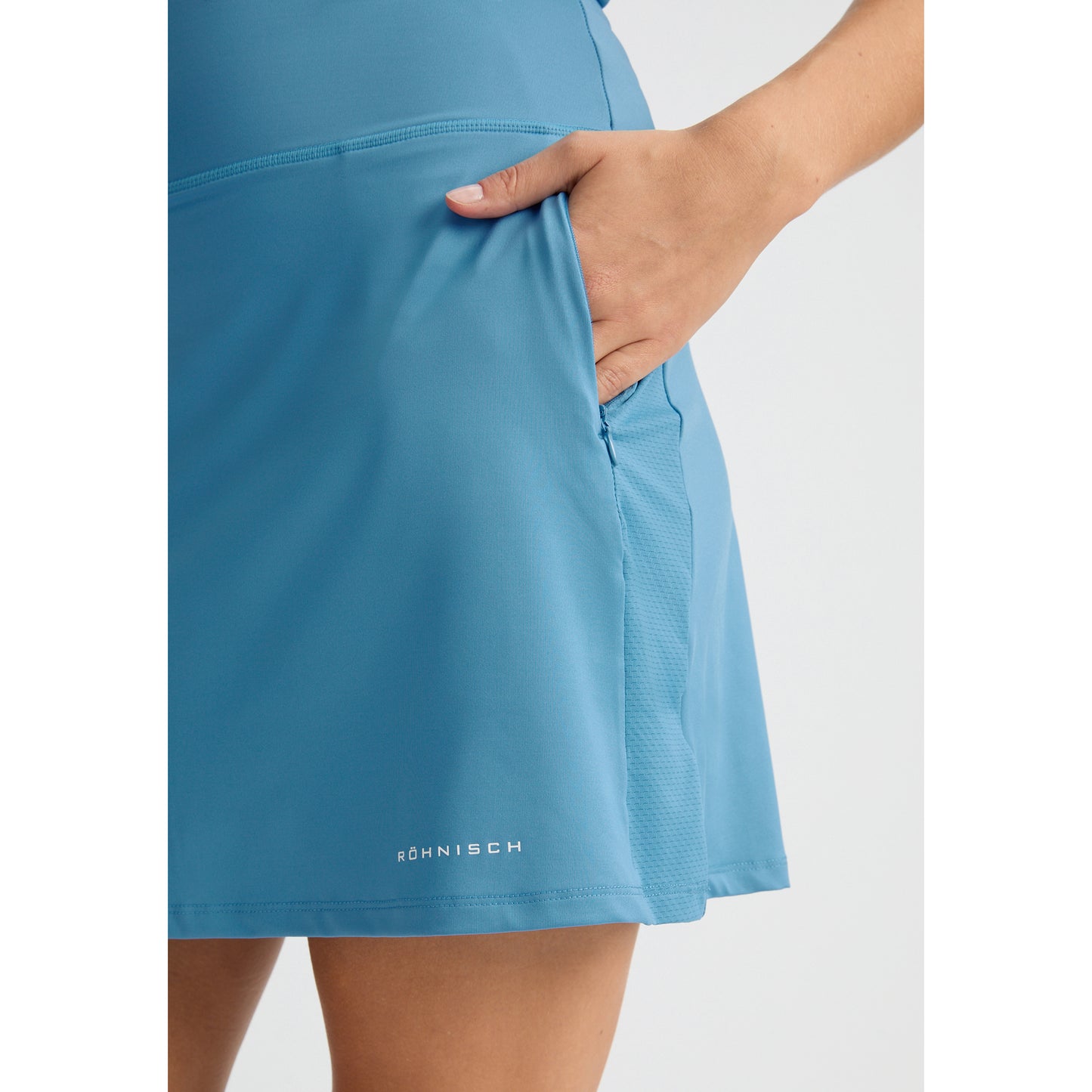 Rohnisch Ladies Pull-On Golf Skort with Structured Side Panels