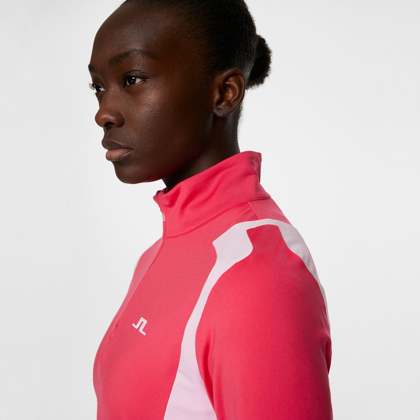 J.Lindeberg Ladies Lightweight Quarter Zip Mid-Layer