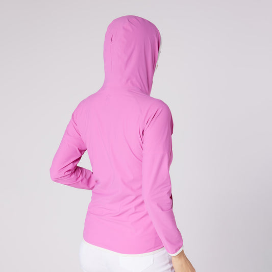 Swing Out Sister Ladies Ultra Lightweight Packable Jacket with Hood Perfect for Spring