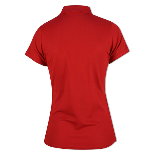 Glenmuir Ladies Short Sleeve Pique Polo - Classic Golf Style with Stretch Comfort