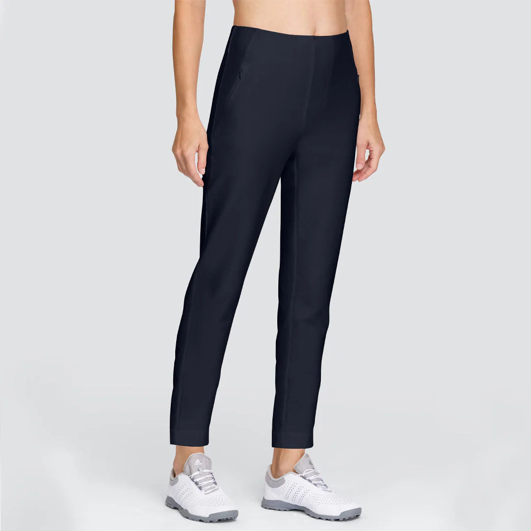 Tail Ladies Waistbandless Pull-On Black Onyx Golf Ankle Trouser