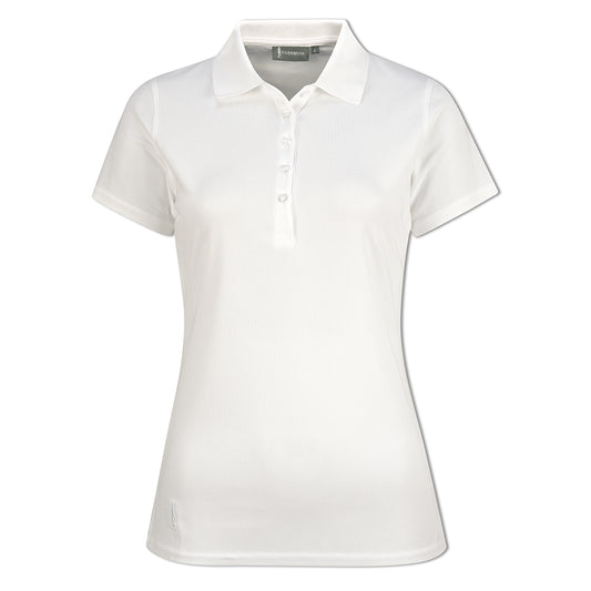 Glenmuir Ladies Short Sleeve Pique Polo - Classic Golf Style with Stretch Comfort