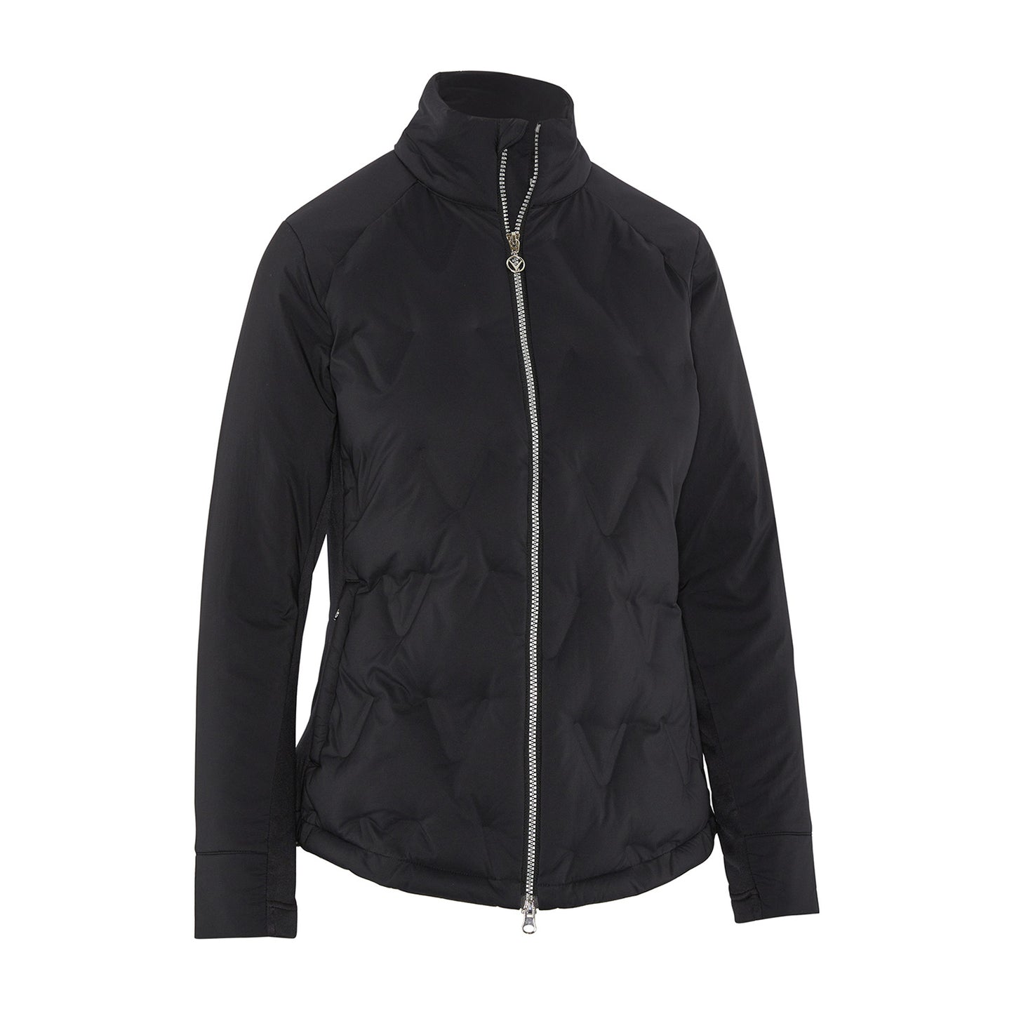 Callaway Ladies Quilted Chevron Jacket in Black
