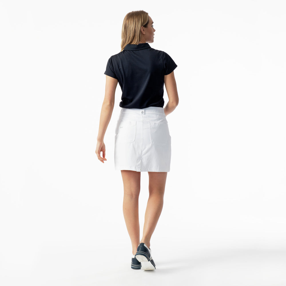 Daily Sports Ladies Stretch White Golf Skort