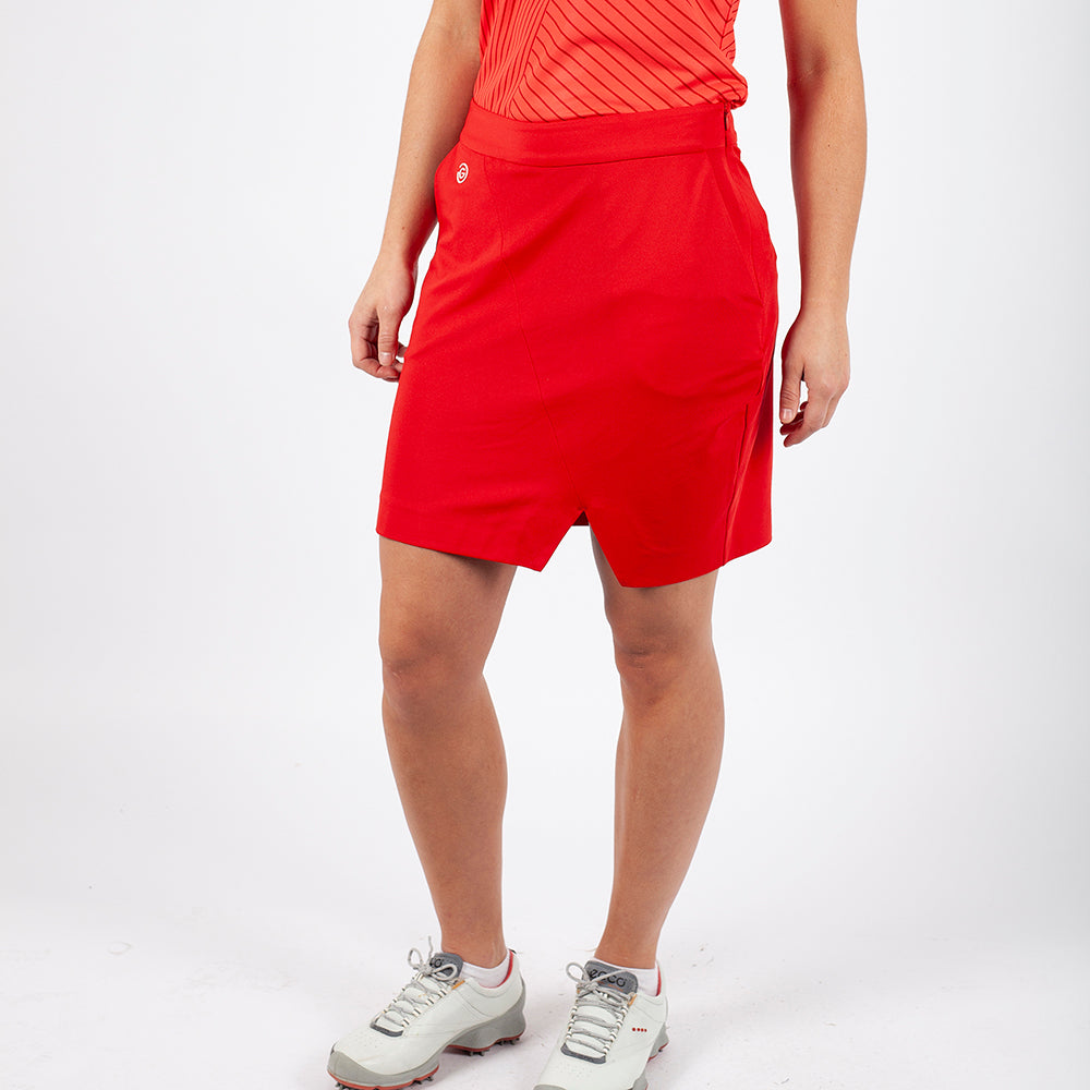 Galvin Green Ladies Red VENTIL8 PLUS Skort with Straight Fit