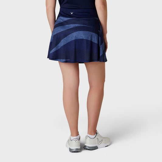 Callaway Ladies Gradient Wave Flounce Golf Skort - Last One XL Only Left