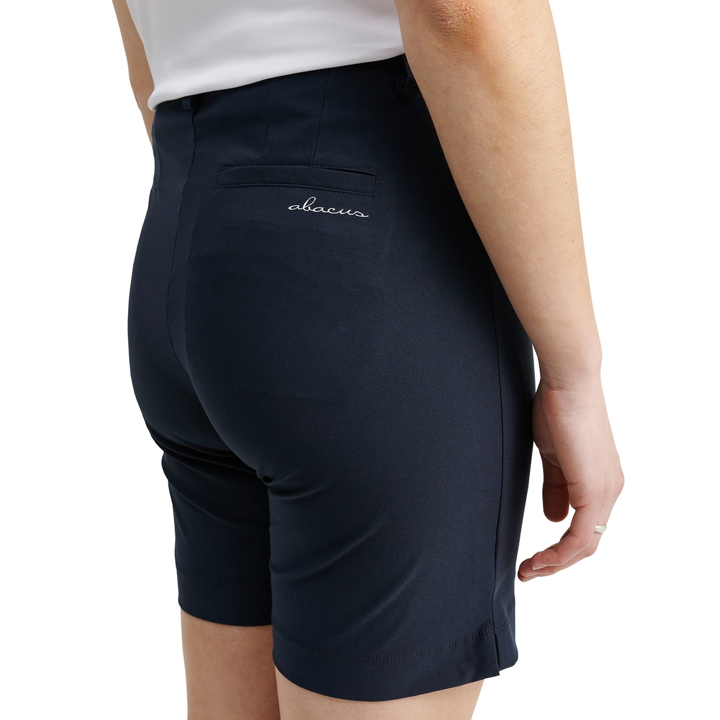 Abacus Ladies Golf Shorts in Navy – Breathable Moisture-Wicking Stretch Fit