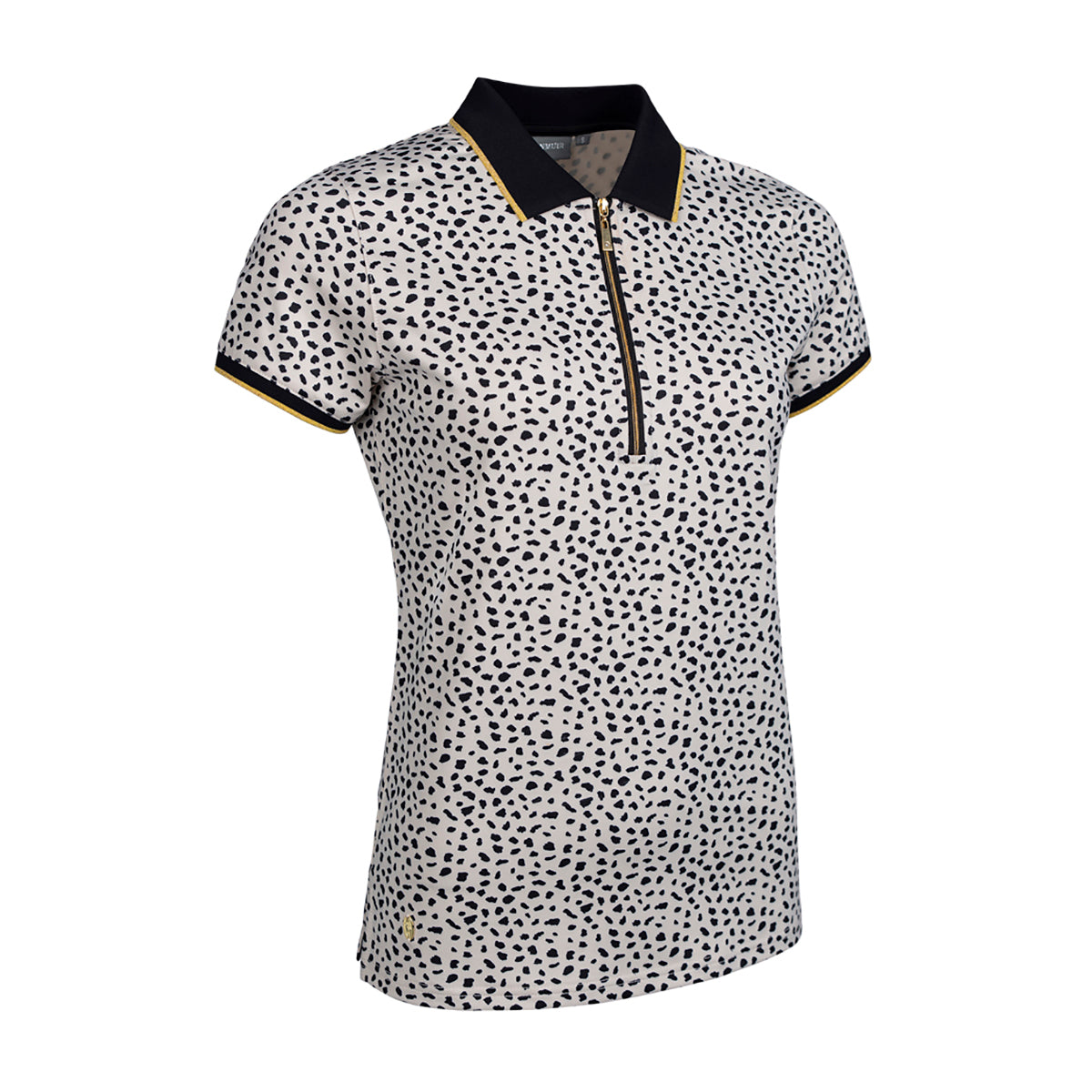 Glenmuir Ladies Printed Polo for Elevated Style with Sophisticated Performance