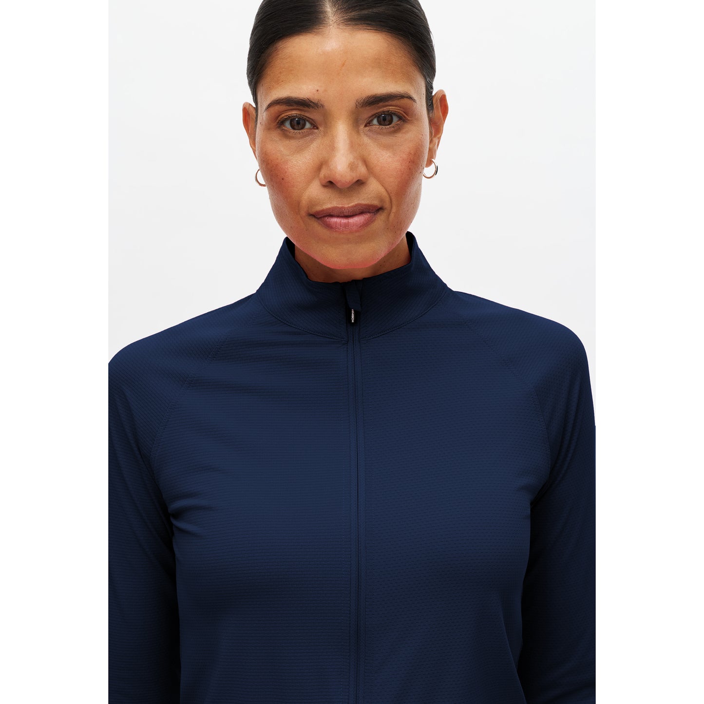 Rohnisch Ladies Lightweight Navy Mid-Layer Jacket - Breathable, Stylish & Performance-Ready Every Round