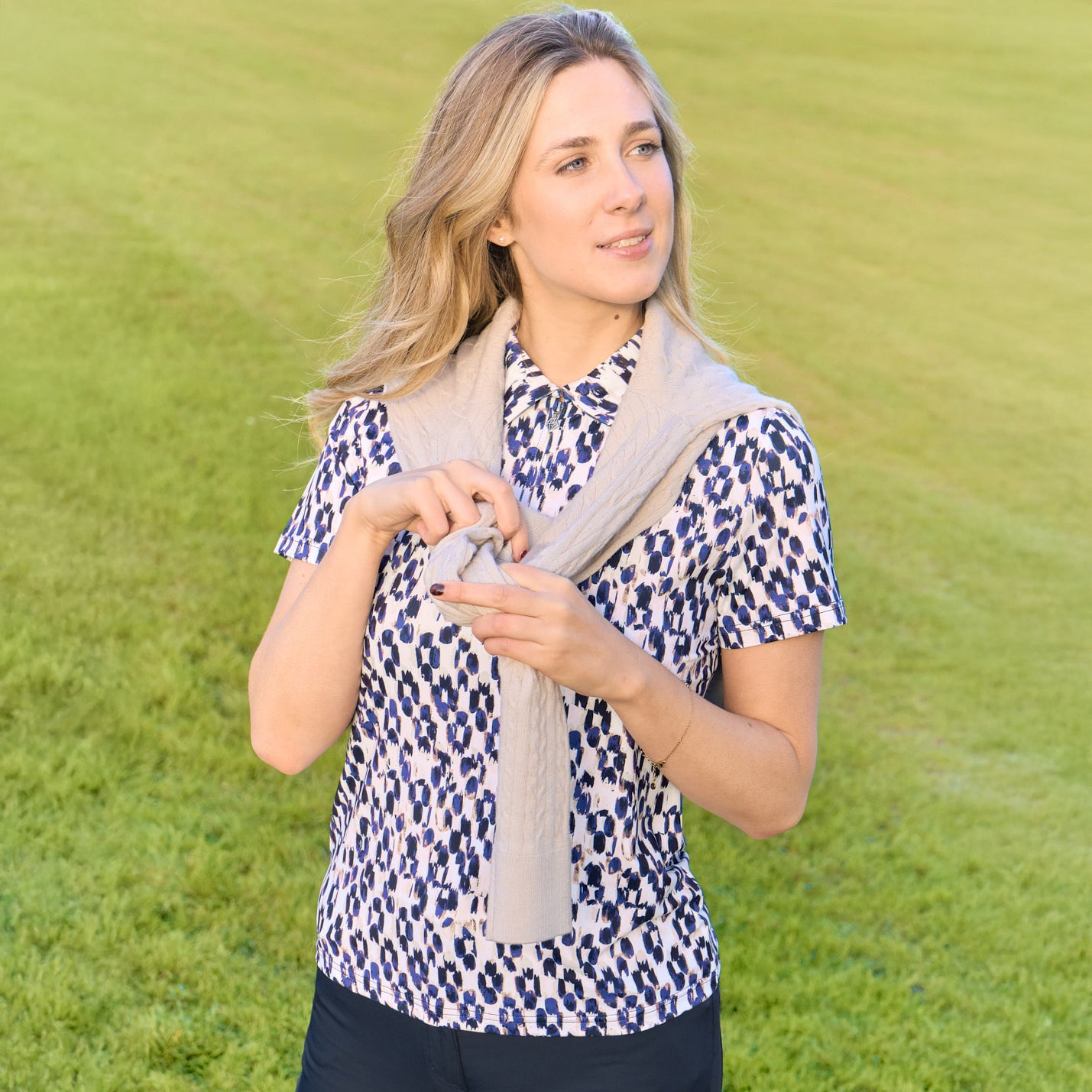 Pure Golf Ladies Short Sleeve Polo β Contemporary Design Meets Course-Ready Ease