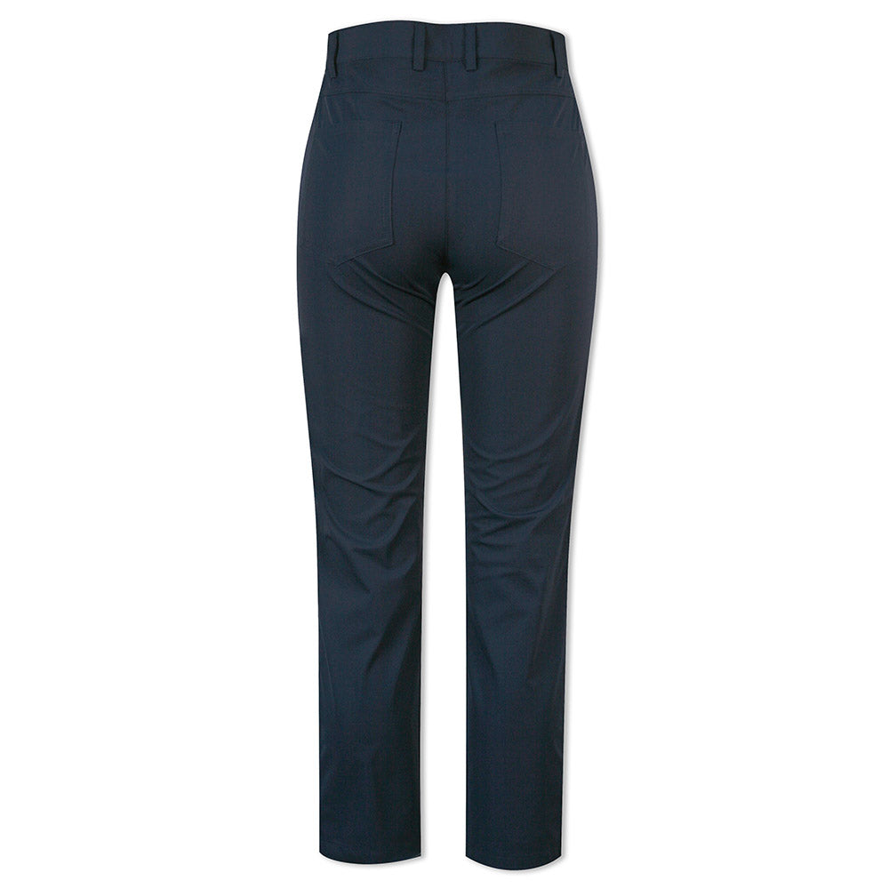 Glenmuir Ladies Navy Performance Trousers for All-Day Comfort & a Sleek, Straight-Leg Silhouette