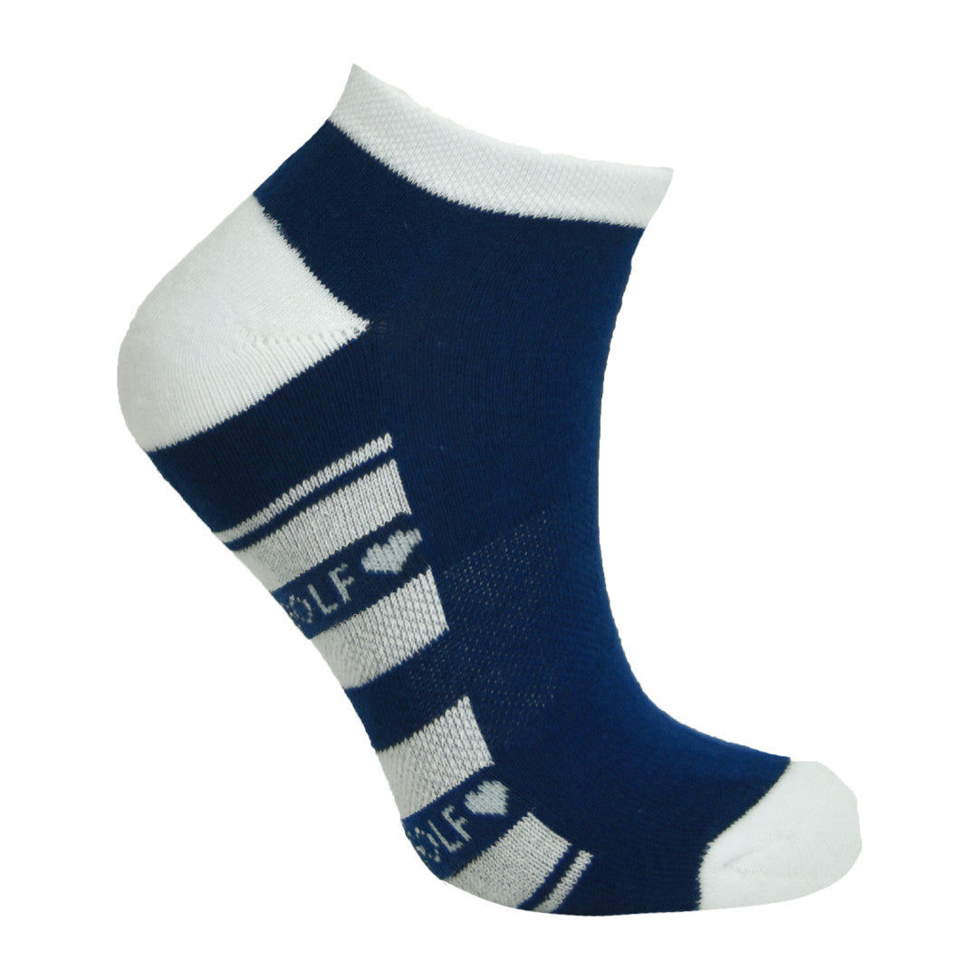 Pure Ladies 2 Pair Pack Socks in Navy